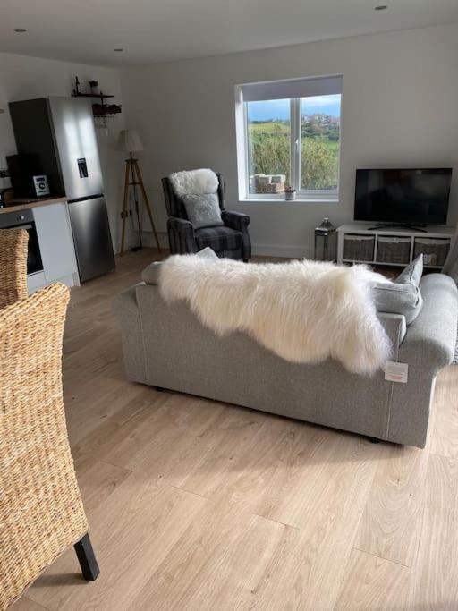 Spacious Studio Cabin With Sea/ Downs Views Sole Use Of Hottub In סיפורד מראה חיצוני תמונה